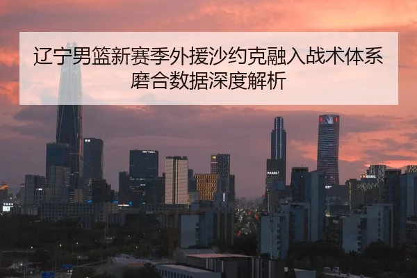 辽宁男篮新赛季外援沙约克融入战术体系磨合数据深度解析