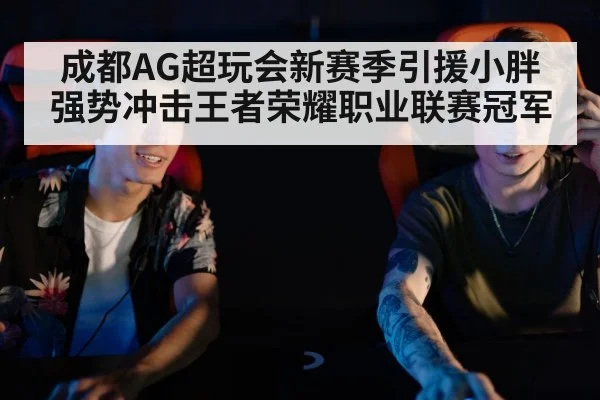 成都AG超玩会新赛季引援小胖强势冲击王者荣耀职业联赛冠军